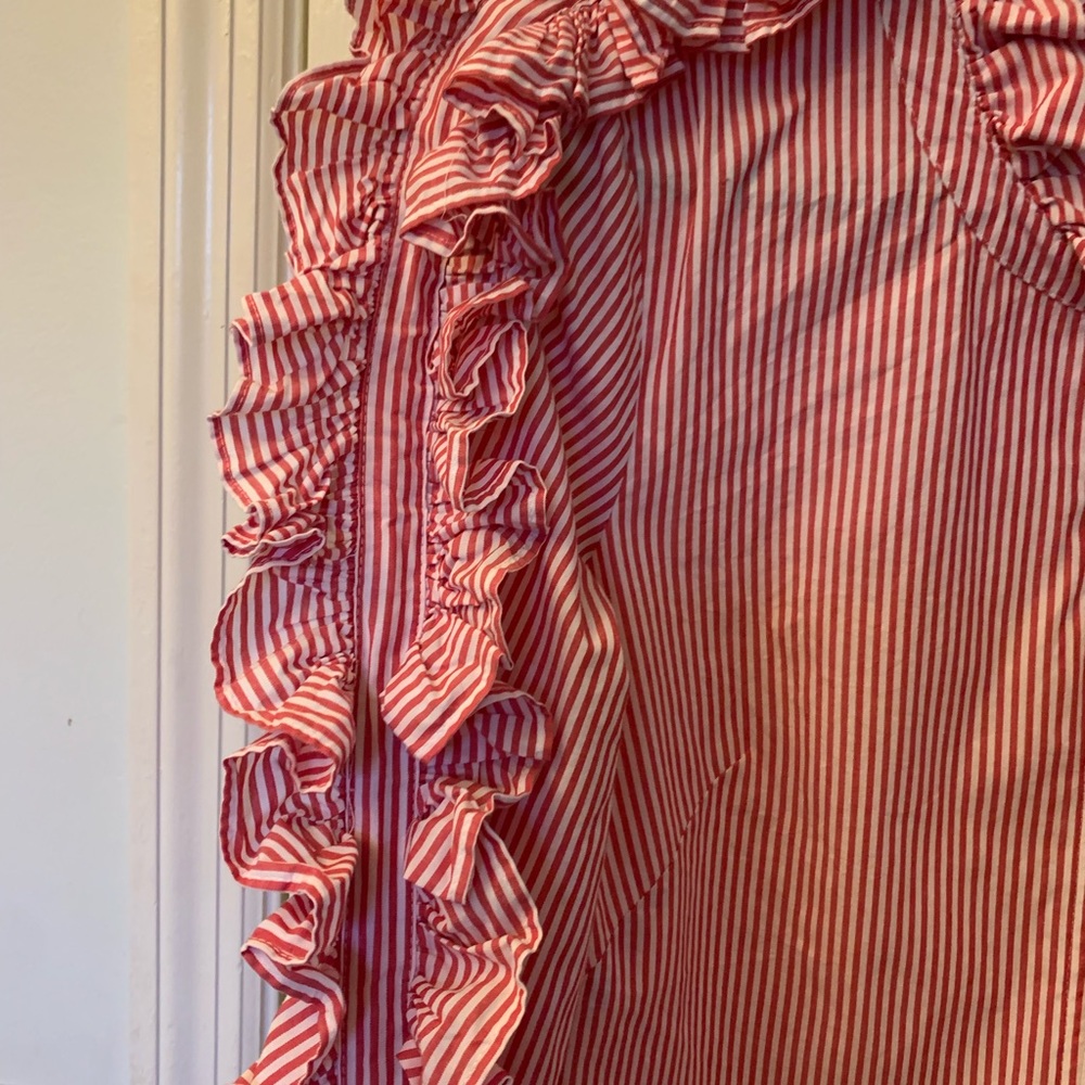 Stripe & Ruffle Pull-Over - Picture 6 of 10